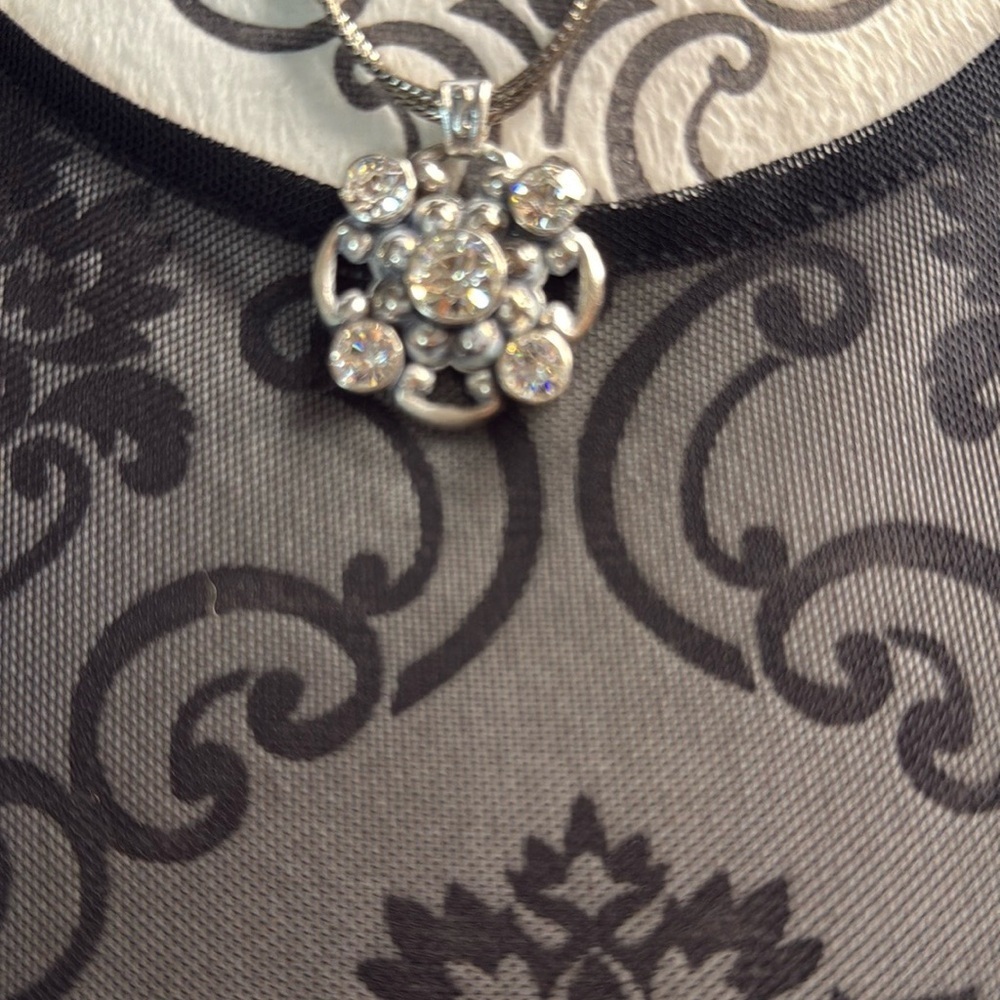 Brighton  Silver Pendant Necklace​​​​ - Picture 3 of 5